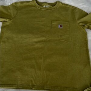 Carhartt Sage Green Crew Neck Tee